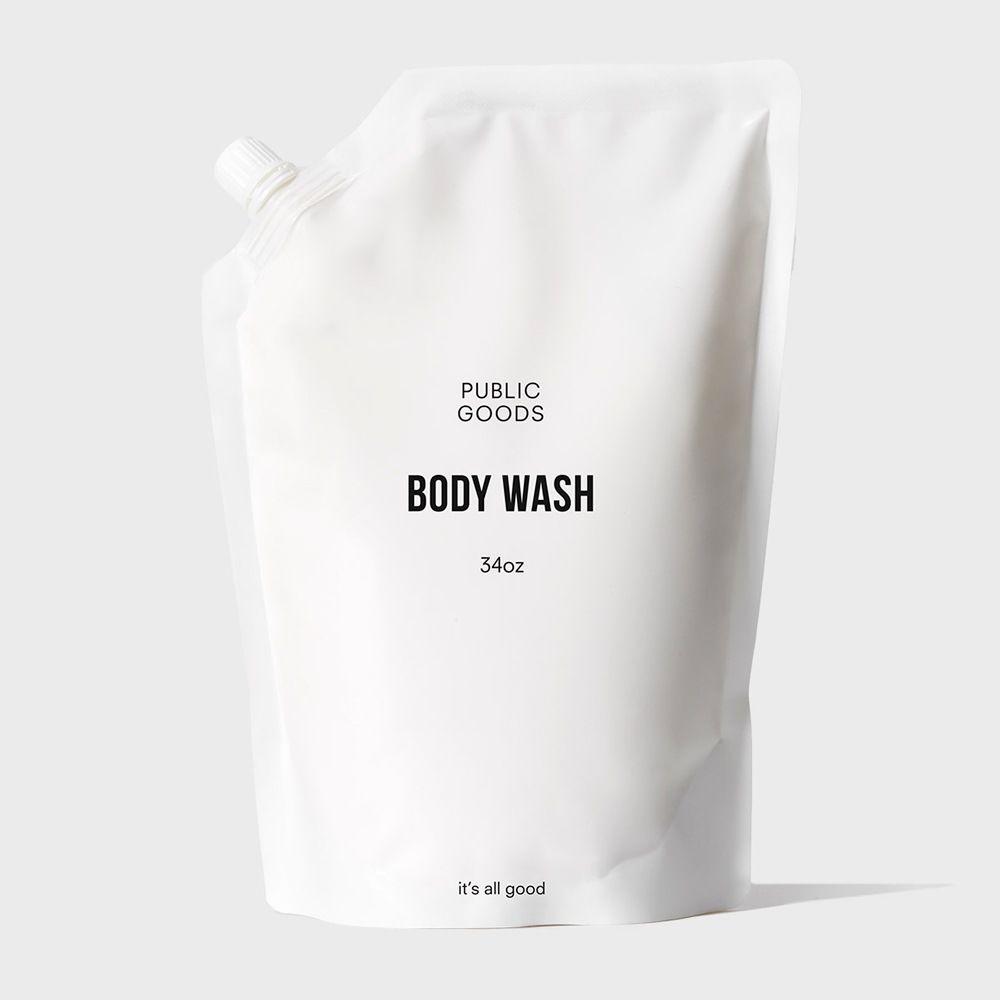 34 ounce refill bag of public goods body wash