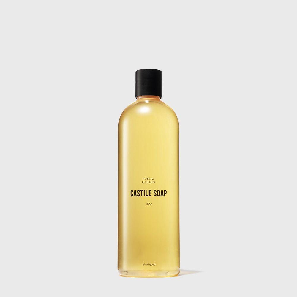 16 ounce bottle of castile soap