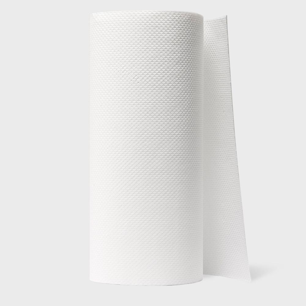 one roll of recycled paper towels