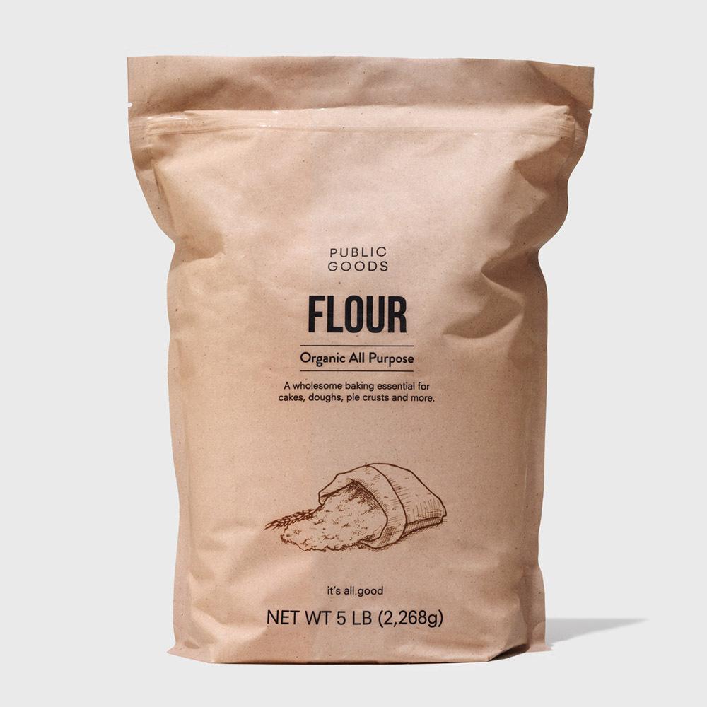 bag of organic all purpose flour