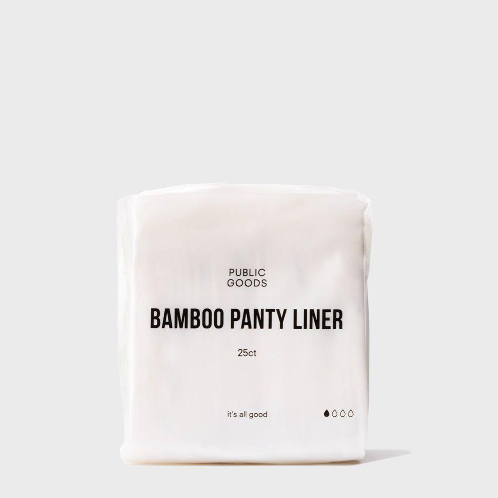 25 pack of bamboo panty liners