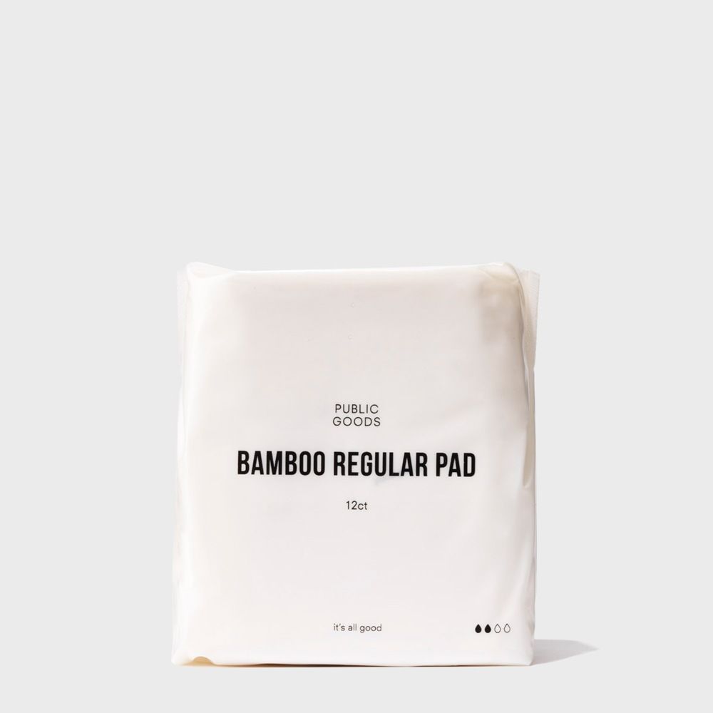 12 pack of bamboo regular maxi pads