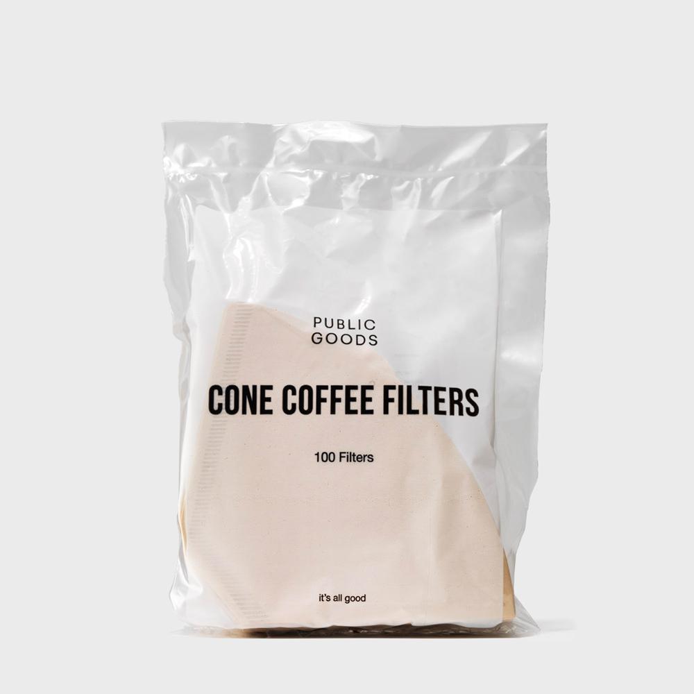 bag of public goods cone coffee filters