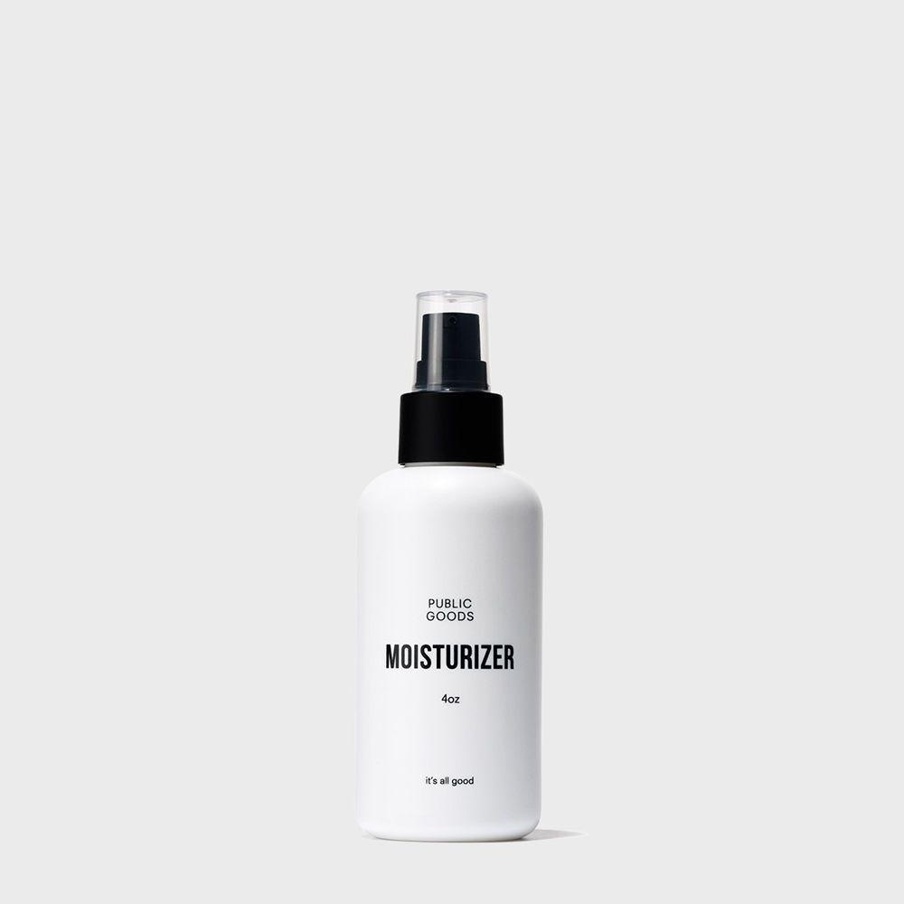 bottle of facial moisturizer