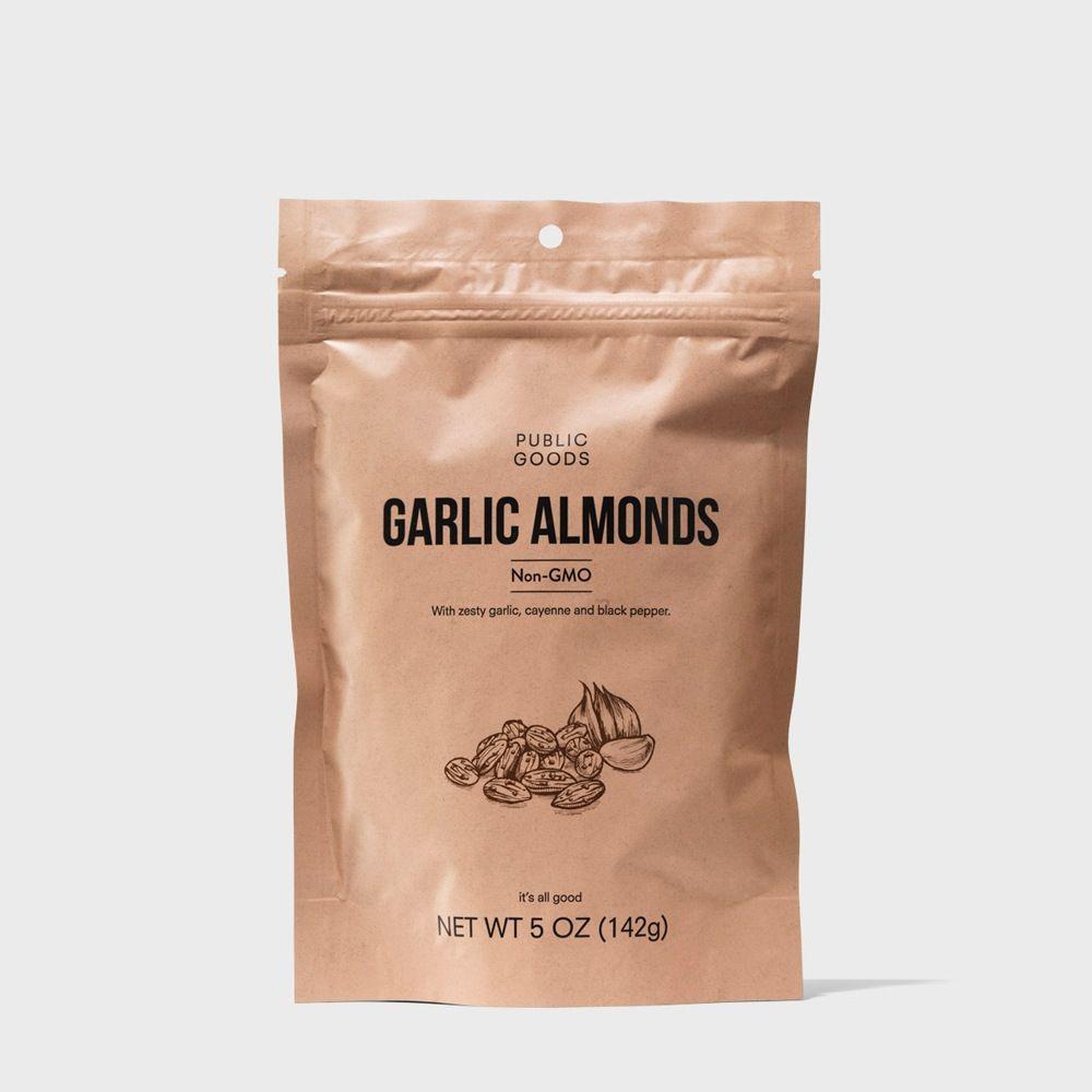 bag of garlic almonds