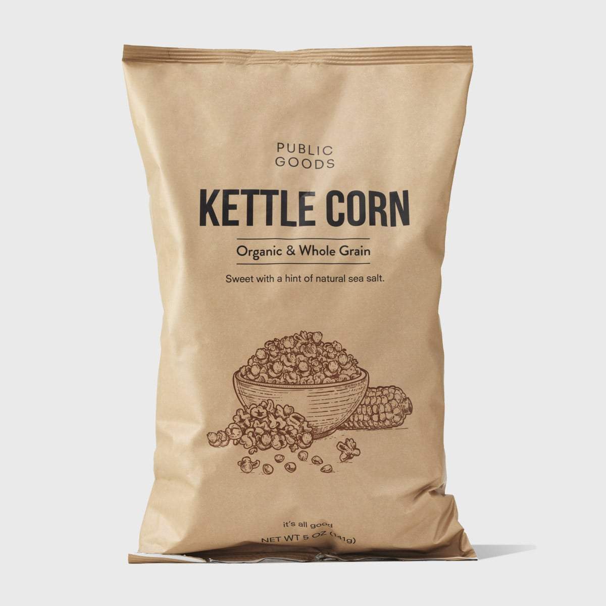 bag of public goods organic kettle corn