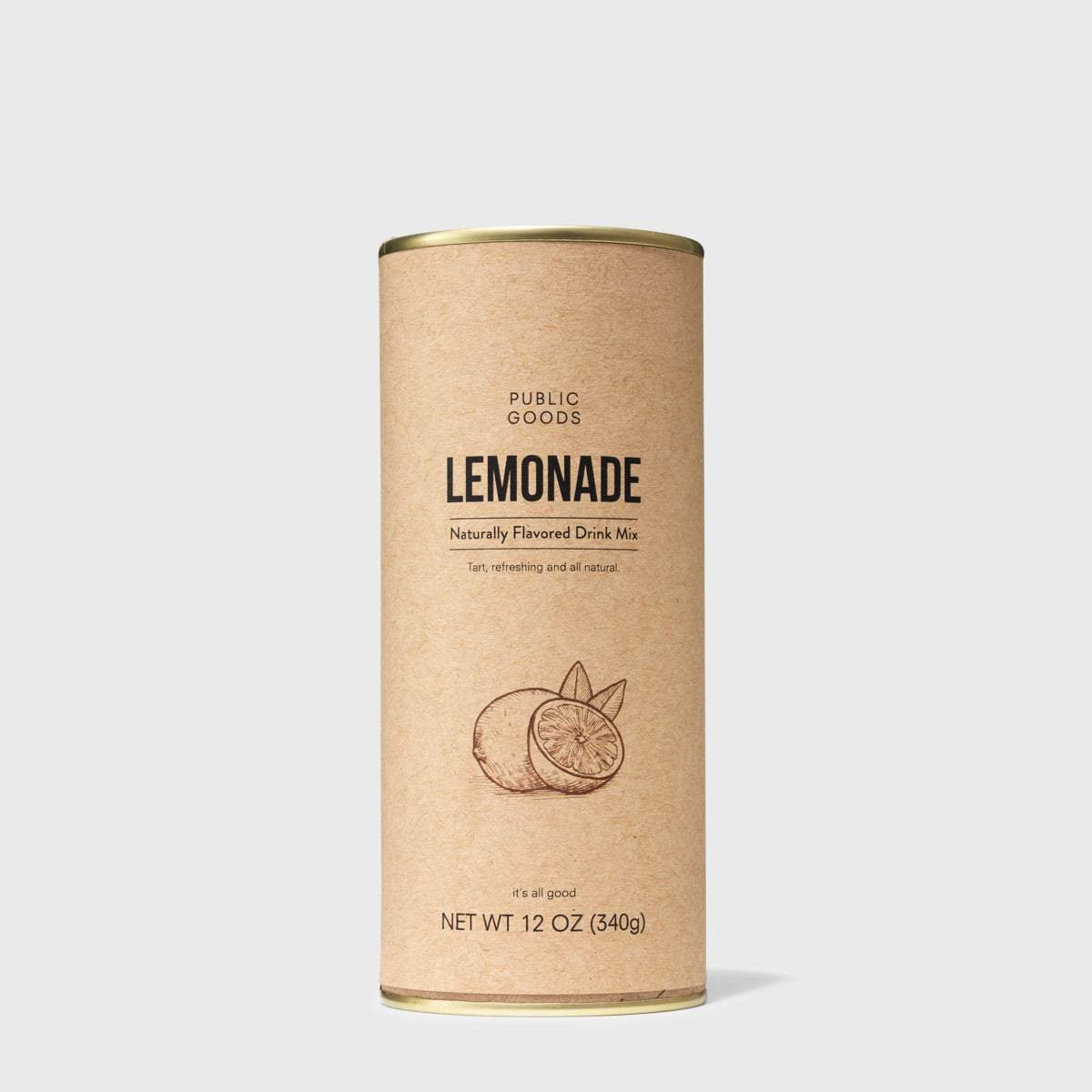 can of powdered lemonade drink mix