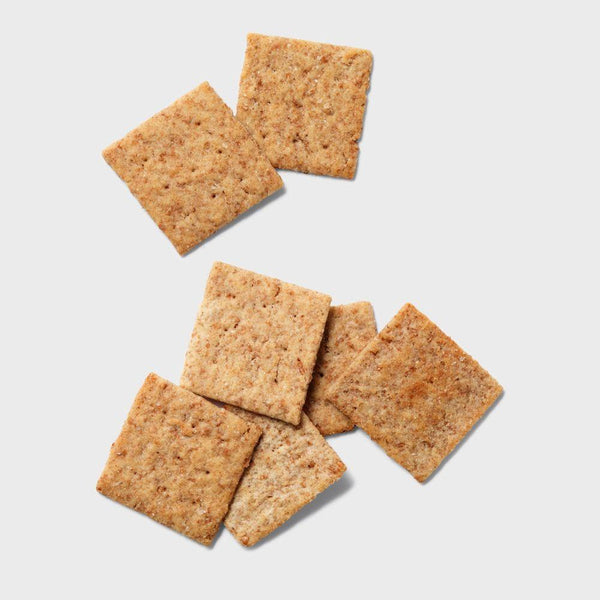 organic thin wheat crackers