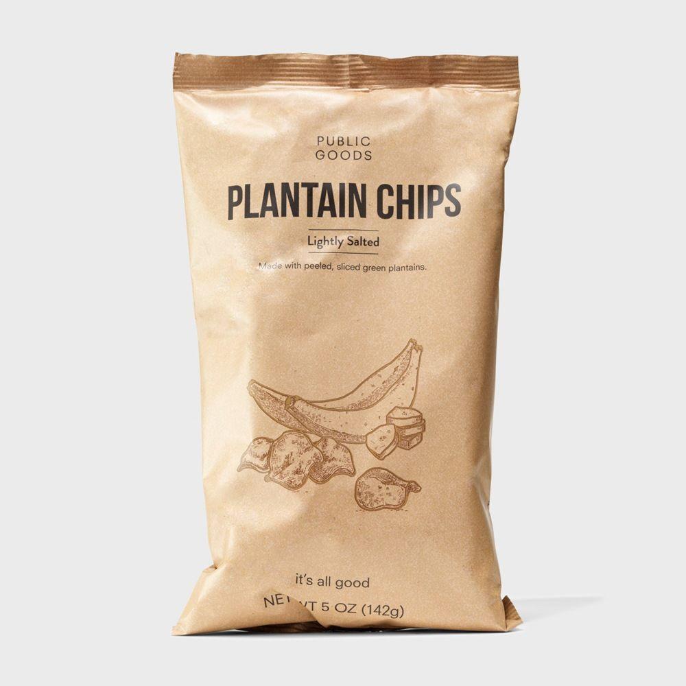 bag of lightly salted plantain chips