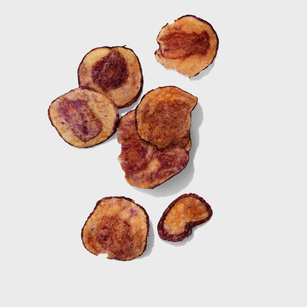 salted red potato chips