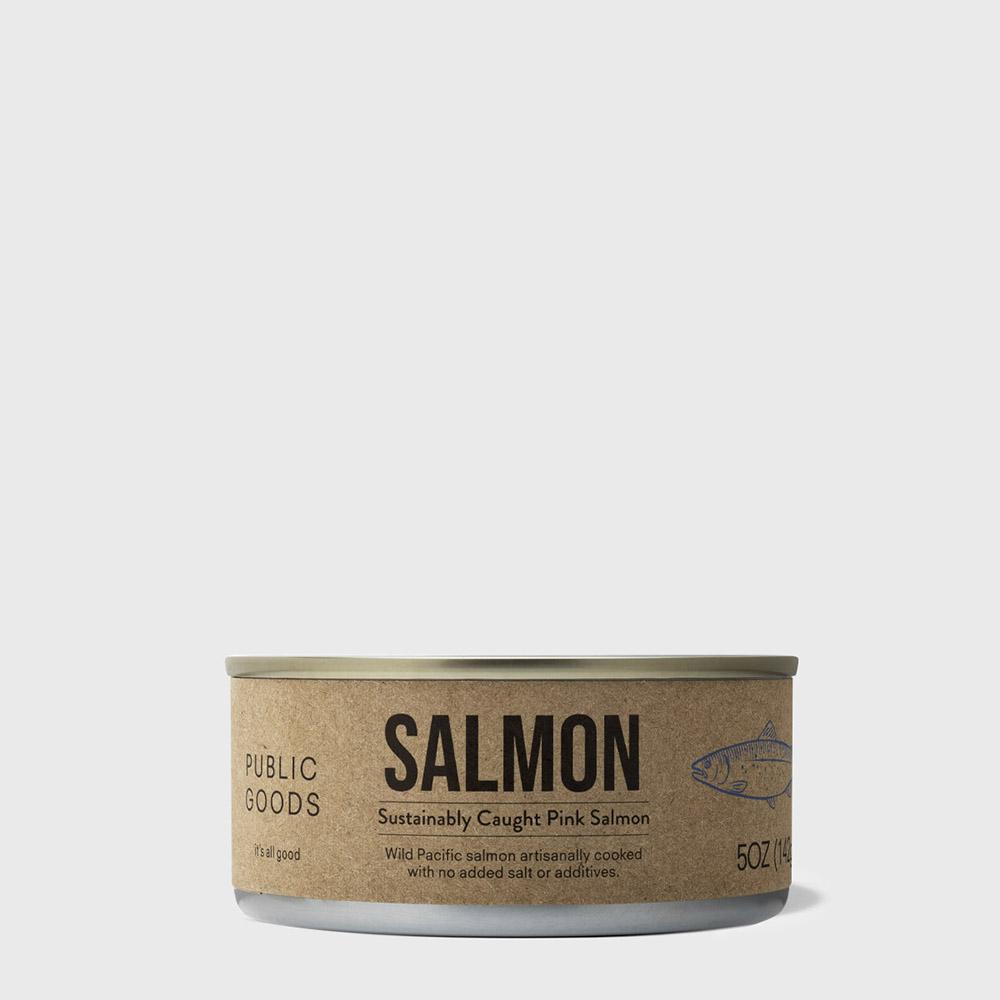 canned wild caught pink salmon