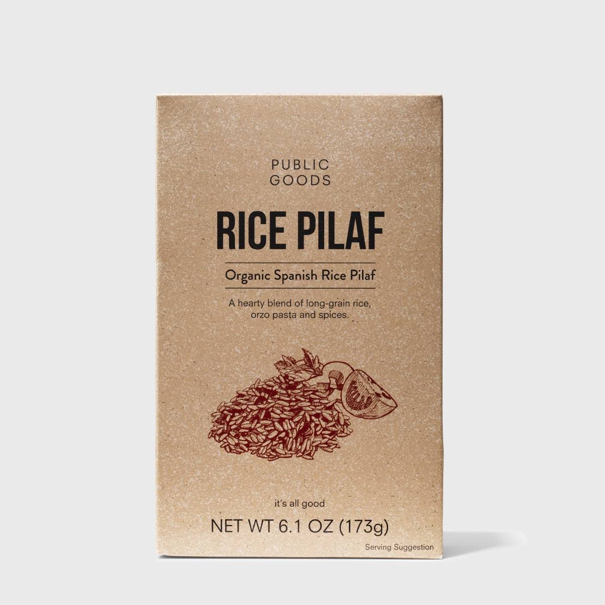 box of public goods spanish rice pilaf