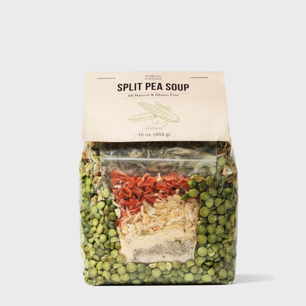 bag of public goods dried split pea soup mix