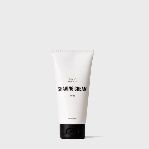 image of travel size shaving cream tube